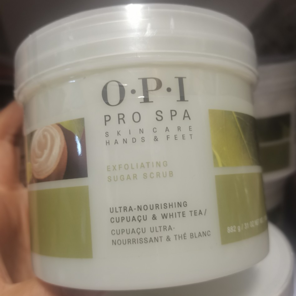 opi 可可白茶去角质磨砂膏美国进口 去角质 嫩肤 882g 136g