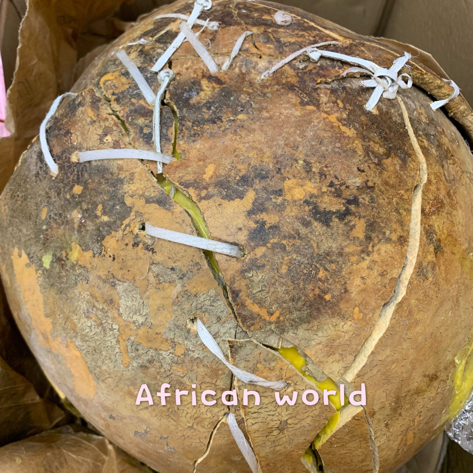 进口代理批发Raw African Shea Butter非洲加纳金黄乳木果油防裂滋润保湿DIY