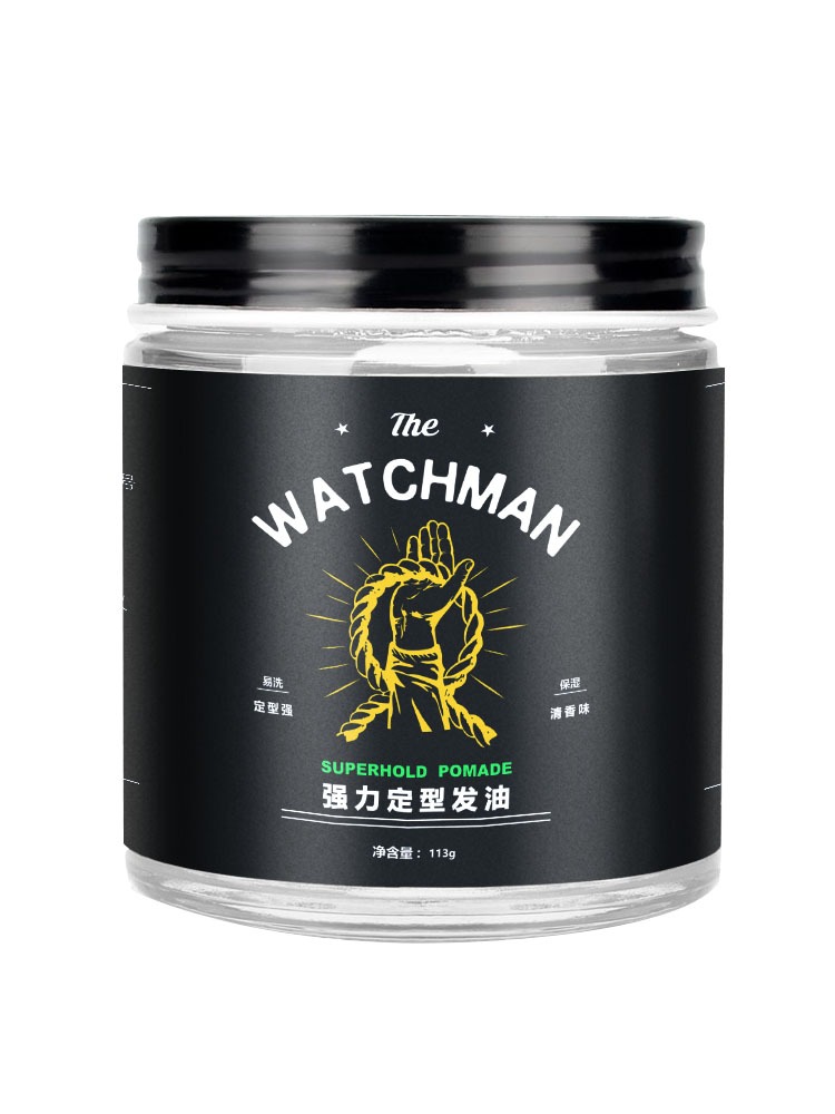 酷牌库|商品详情-进口代理批发THE WATCHMAN守望者发油定型保湿头发造型发蜡清香发油男士油头膏