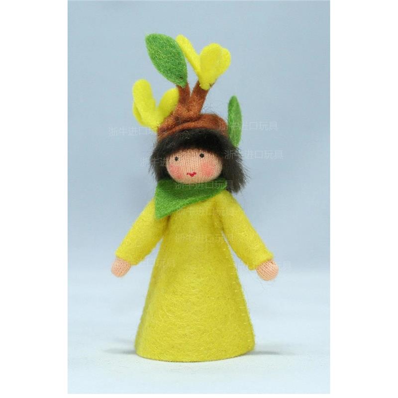 进口代理批发 现货 一件代发 美国花仙子夏季系列Ambrosius手工毛毡娃娃玩偶天气精灵儿童玩具3