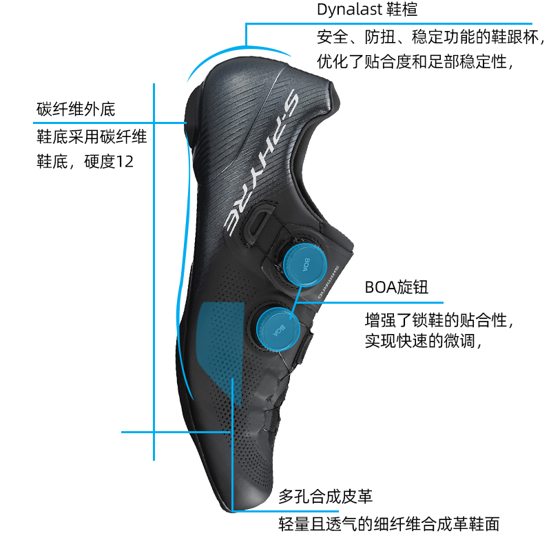 酷牌库|商品详情-进口代理批发SHIMANO 禧玛诺RC3公路自行车RC5 RC7 骑行鞋 RP5锁鞋RC702 RC9