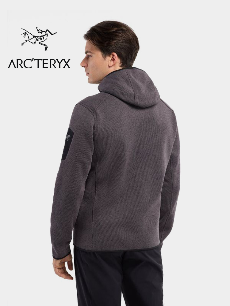 酷牌库|商品详情-进口代理批发大码折扣款 始祖鸟Arcteryx Covert Cardigan男连帽抓绒夹克24089