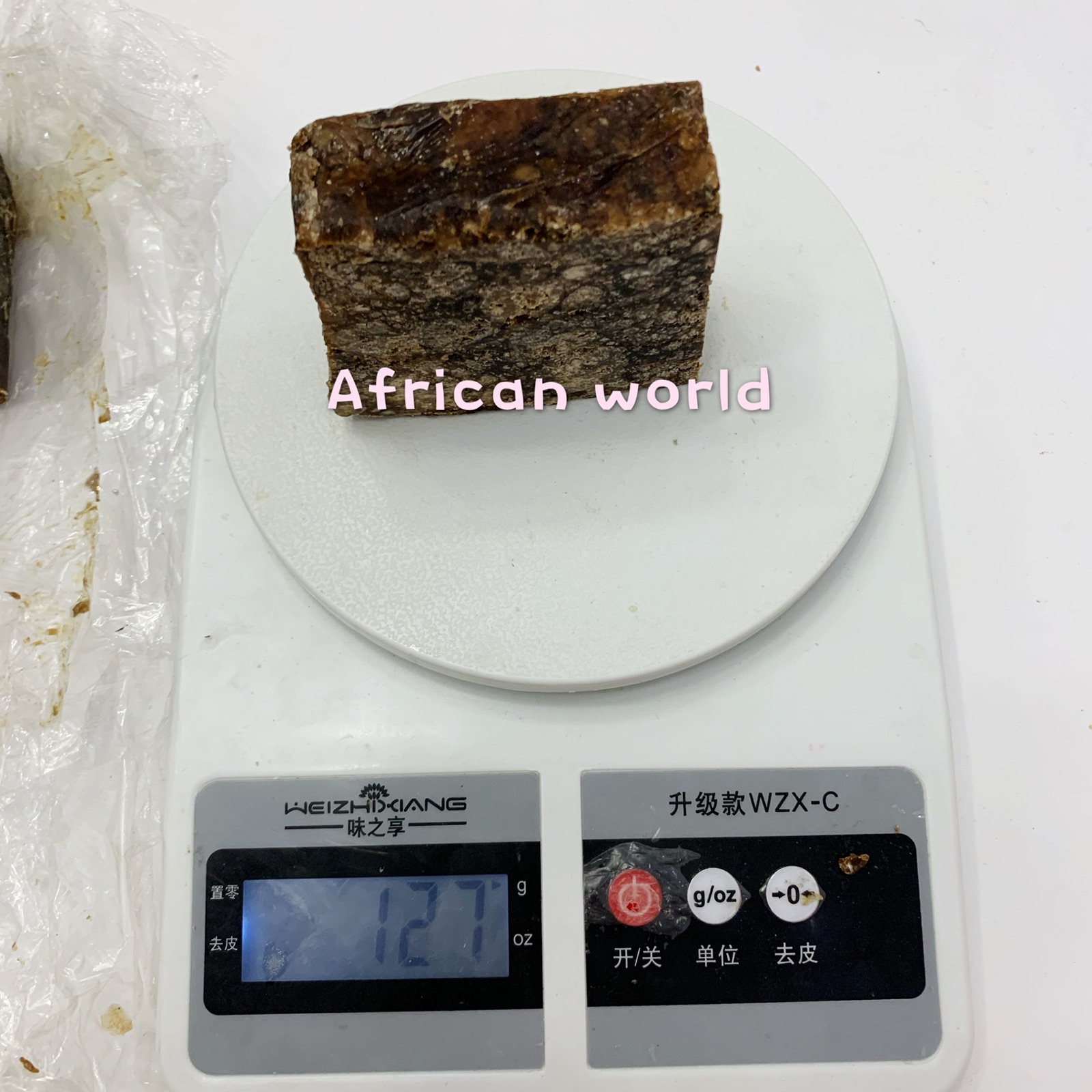 酷牌库|商品详情-进口代理批发现货Raw African Black Soap 非洲天然黑皂肥皂香皂洁面皂手工皂