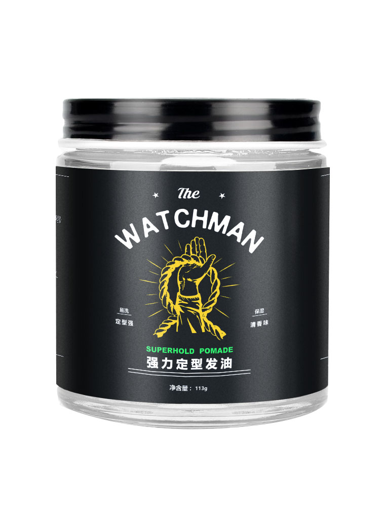 酷牌库|商品详情-进口代理批发美国THEWATCHMAN守望者发油定型保湿头发造型清香发蜡男士油头膏