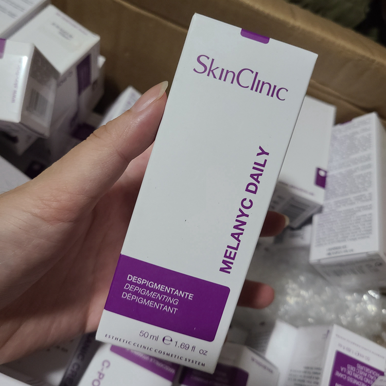 进口代理批发到24.9~清仓西班牙SKINCLINIC思珂妮123卓效净斑精华乳镁白瓶50ml