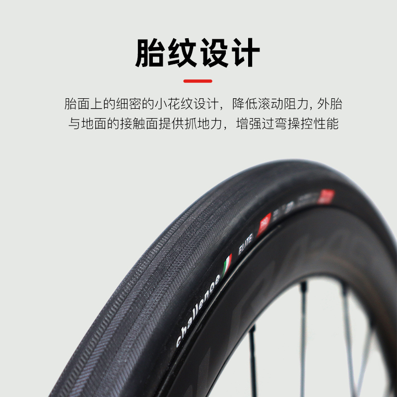 酷牌库|商品详情-进口代理批发challenge挑战者ELITE 700x25c公路车黄边折叠开口外胎防刺管胎