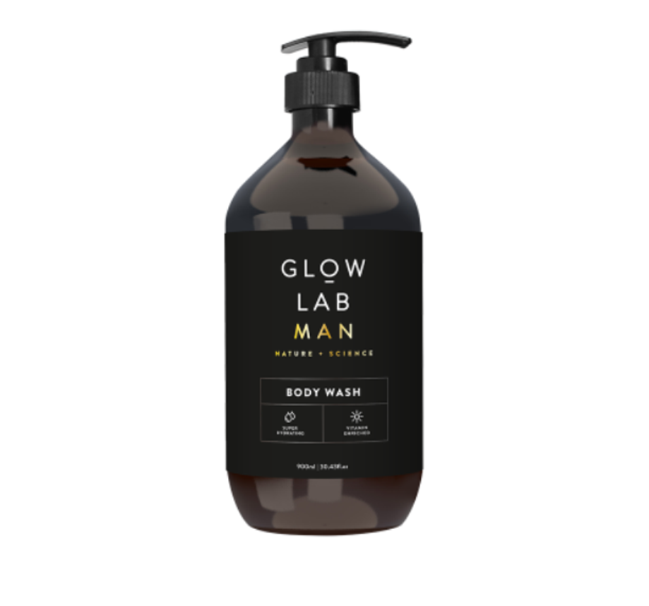 进口代理批发保税！到24.9~新西兰国民品牌Glow Lab男士沐浴露400ml