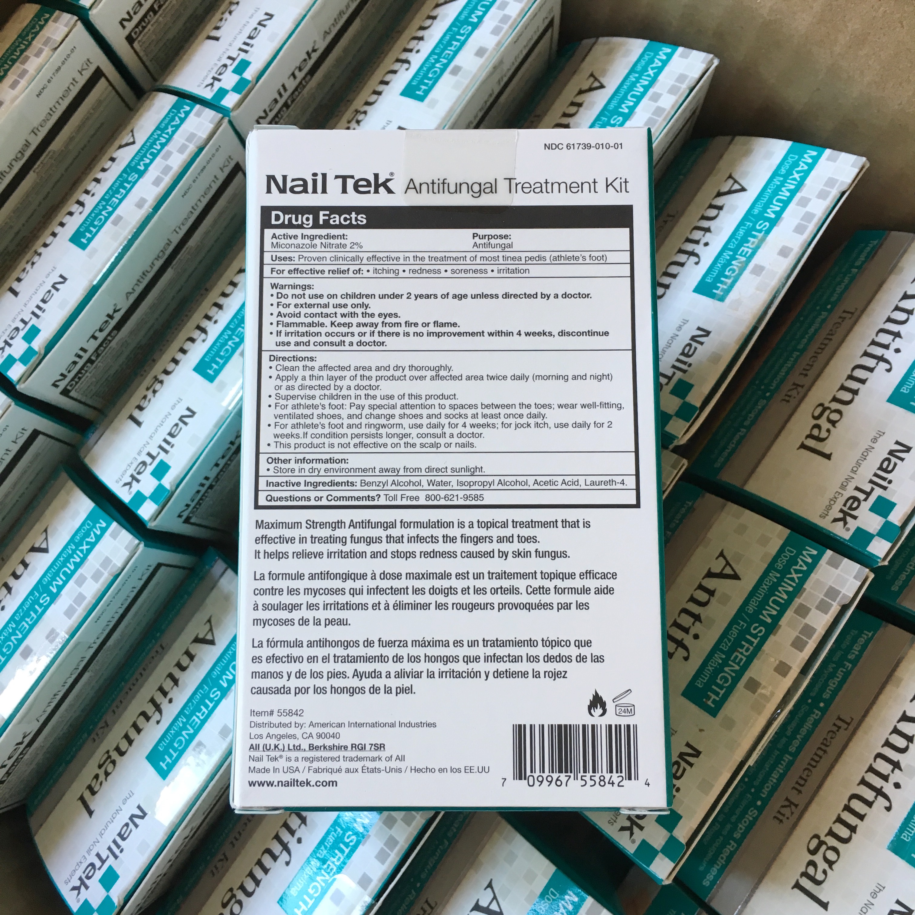 酷牌库|商品详情-美国Nail Tek 全类指甲 灰指甲液 10 ml 杀灭真菌改善指甲变色