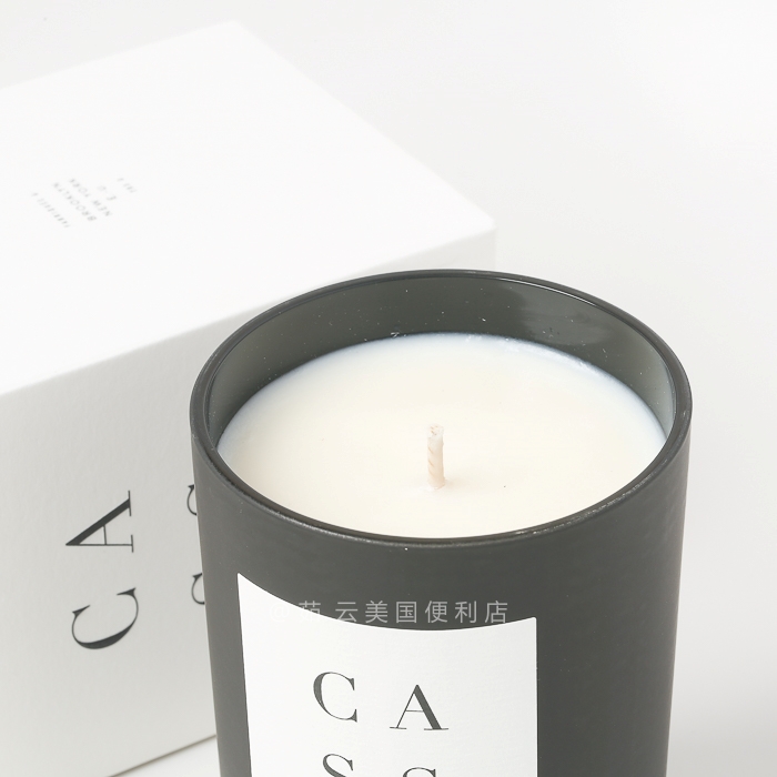 酷牌库|商品详情-进口代理批发现货 Brooklyn Candle Studio NOIR黑色磨砂玻璃杯香氛蜡烛