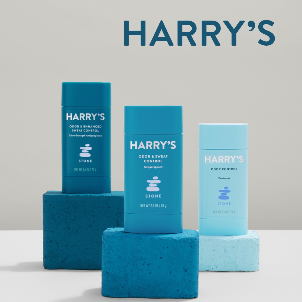 进口代理批发现货Harry's除臭膏Antiperspirant香体棒Deodorant香氛无铝遮汗味