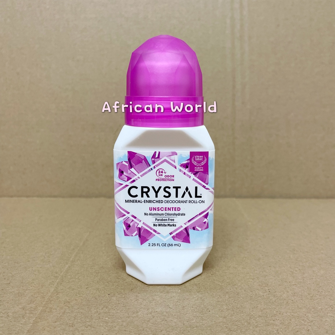 酷牌库|商品详情-进口代理批发包邮Crystal Deodorant Roll On美国天然矿物无铝香体止汗露走珠