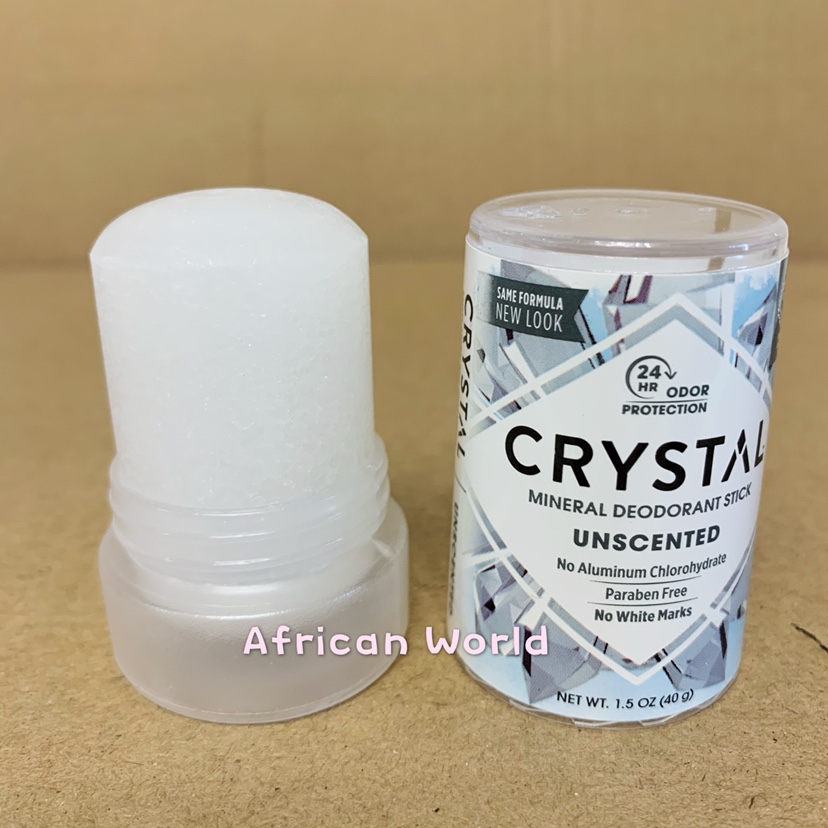 酷牌库|商品详情-进口代理批发现货Crystal Deodorant Stick Unscented 天然矿物无铝无香止汗石