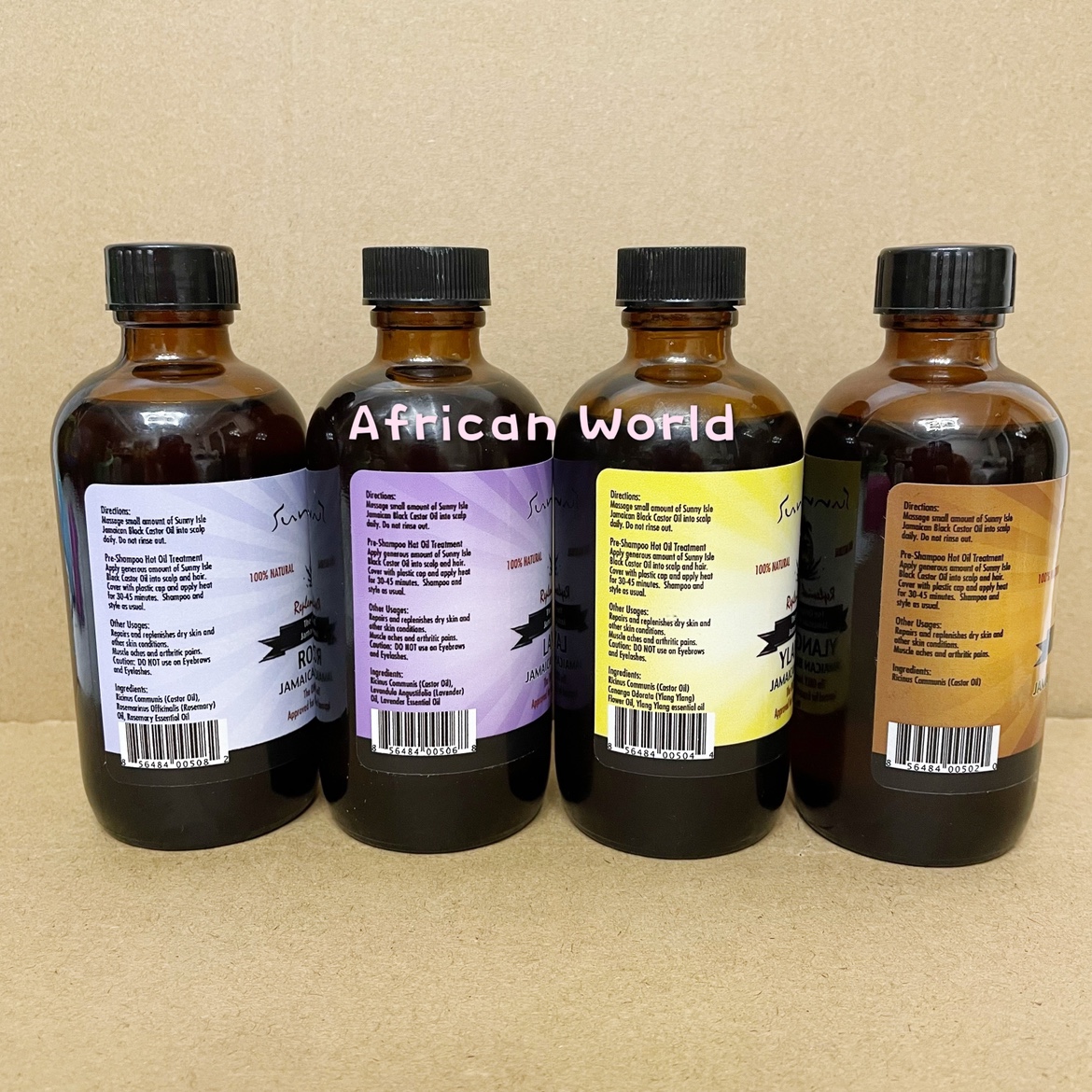 酷牌库|商品详情-进口代理批发现货Sunny Isle Jamaican Black Castor Oil牙买加黑蓖麻油118ml