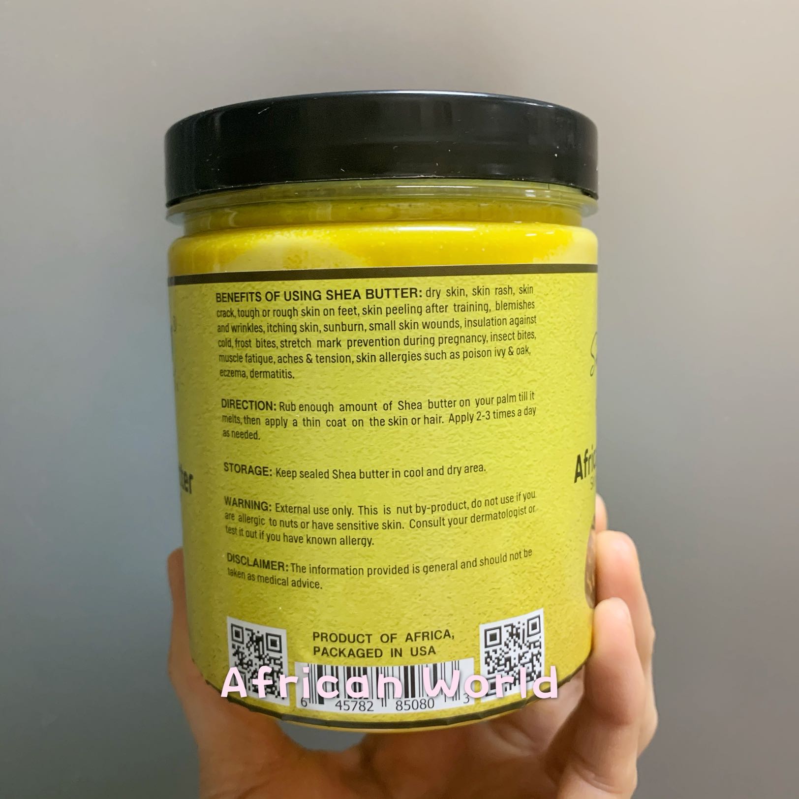 酷牌库|商品详情-进口代理批发Africa Raw Shea Butter 非洲加纳乳木果油金黄象牙白乳木果脂