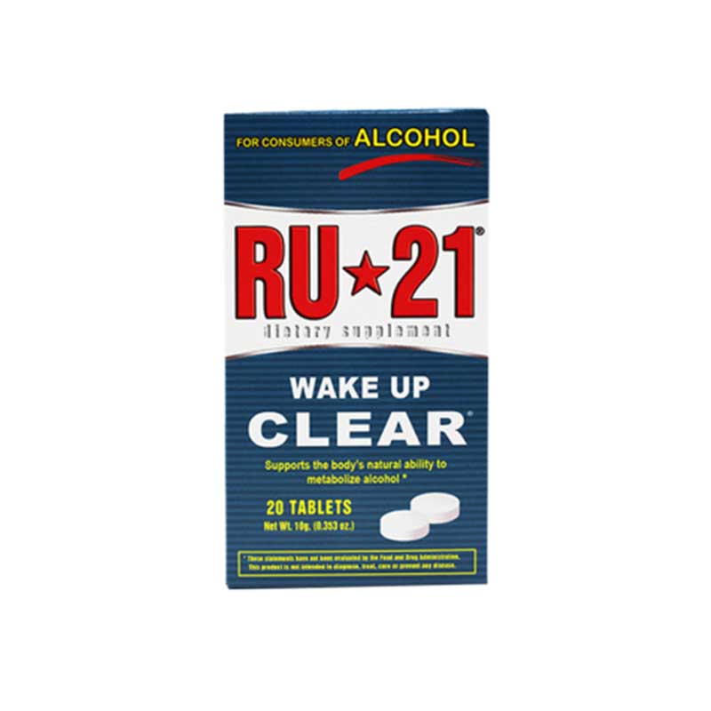 进口代理批发美国RU21安体普复合解酒片加酒量醒酒无宿醉