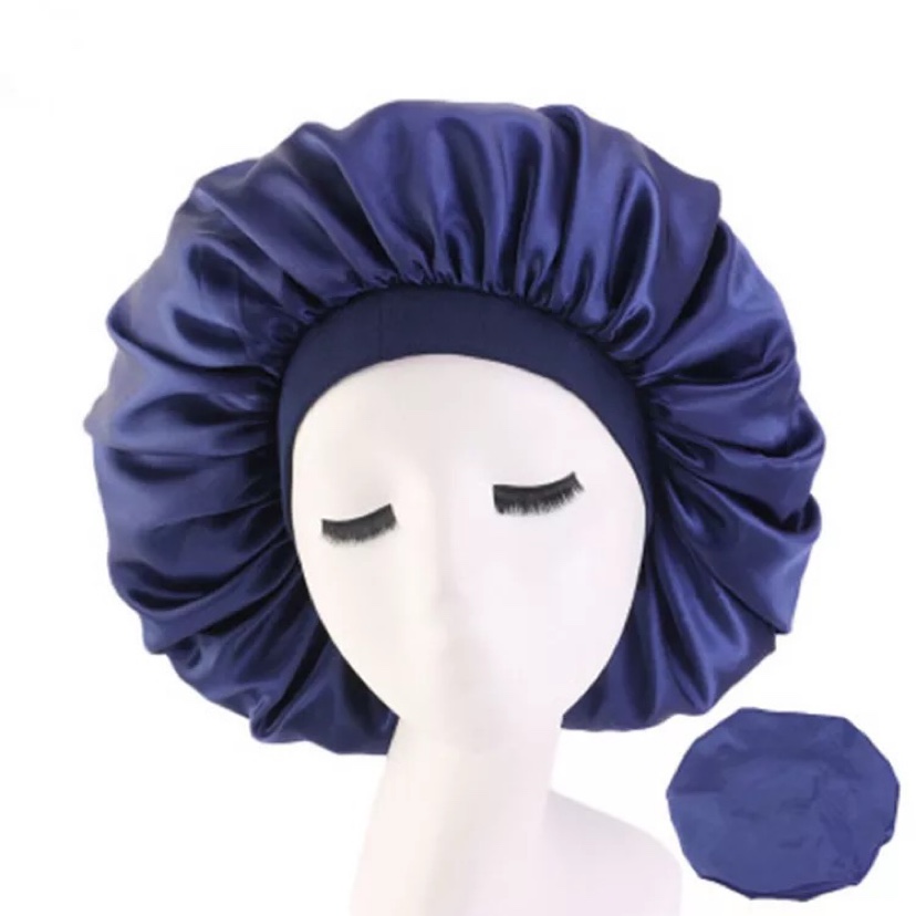 酷牌库|商品详情-进口代理批发Big Size Satin Bonnet Sleep Night Cap Head睡帽头套浴帽发包