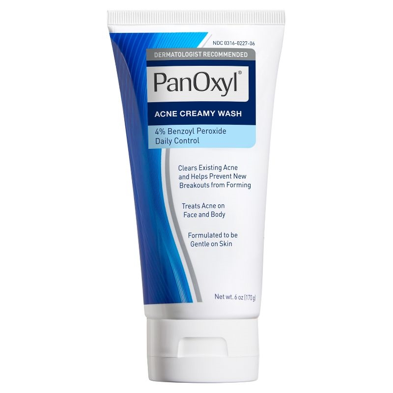 进口代理批发保税PANOXYL 4% BPO过氧化苯甲酰祛痘温和洁面乳170g面部身体