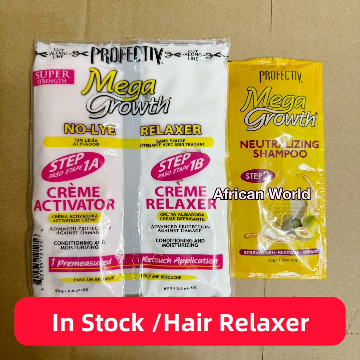 酷牌库|商品详情-进口代理批发Mega Growth Anti Damage No Lye Hair Super Strength Relaxer