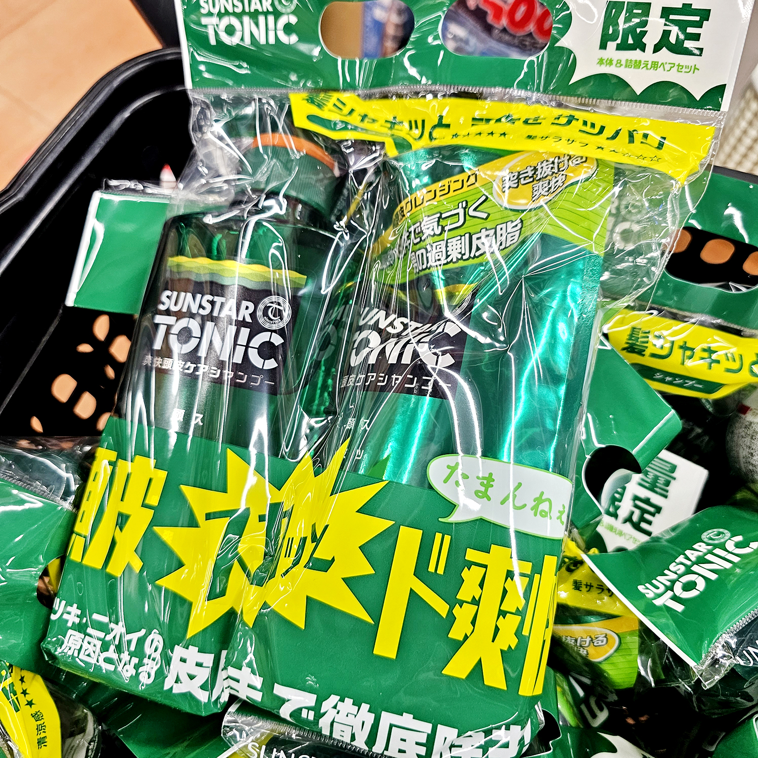 进口代理批发保税！日本SUNSTAR TONIC/盛世达 2合1去屑洗发水480ml/460ml