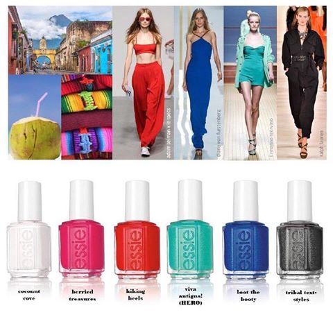 酷牌库|商品详情-Essie Summer 2016夏 Viva Antigua! 990 991 992 993 994 995