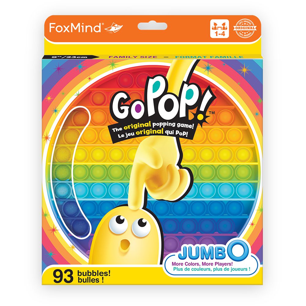 FoxMind进口代理批发 Go PoP! Jumbo Rainbow