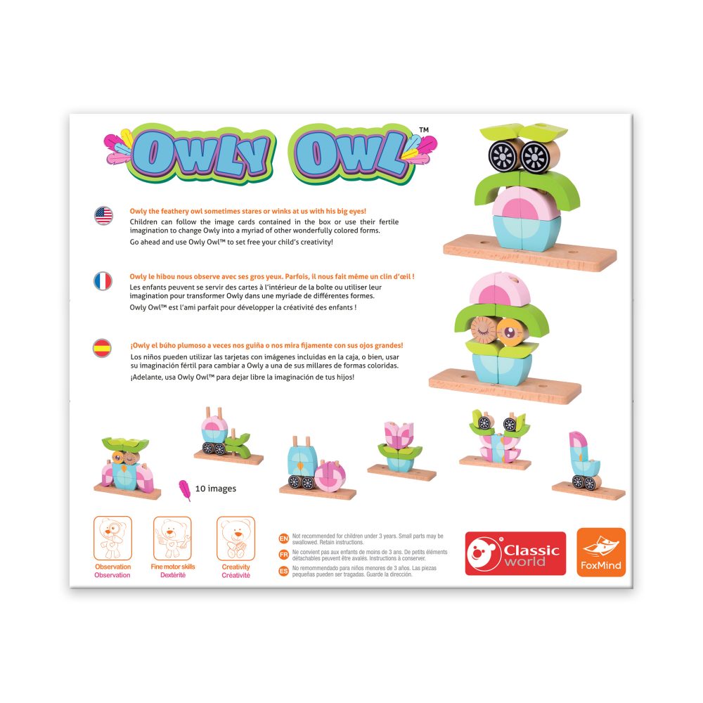 酷牌库|商品详情-FoxMind进口代理批发 Owly Owl