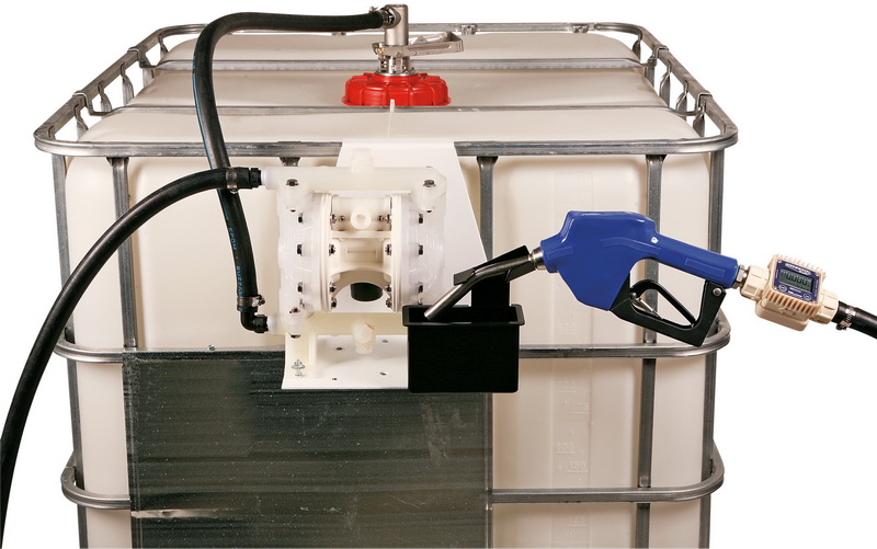 Liquidynamics进口代理批发 带 1/2" 双隔膜泵、仪表的 Liquidynamics DEF 手提袋系统