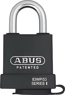 ABUS进口代理批发 ABUS 83WP-IC/53 LF-SCHLG 2-1/4 英寸。最高安全性防风雨挂锁，Schlage FSIC Prep