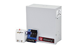 Altronix进口代理批发 Altronix AL624ET 线性电源，输入 115VAC 60Hz，1.2A，单输出，12VDC，1.2A，灰色外壳，包括插入式变压器