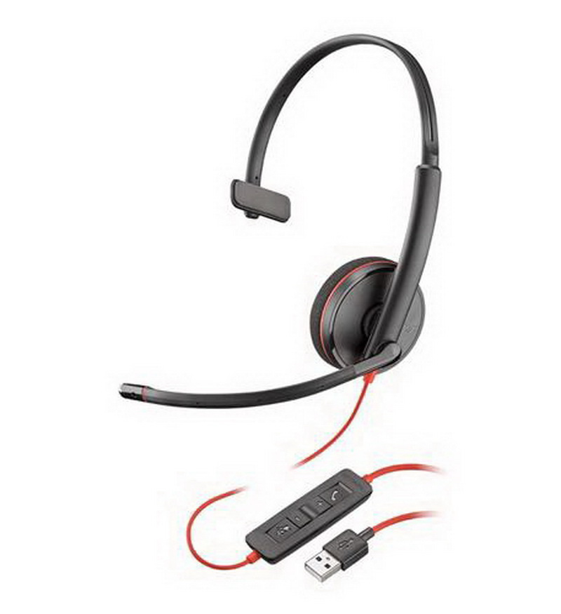 Plantronics进口代理批发 Plantronics PL-209744-101 Blackwire C3210 USB-A