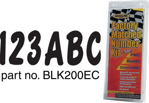 Hardline Products进口代理批发 Hardline 产品 LETTER SET BRUSH 黑色 BLK200EC