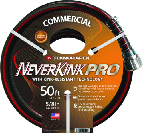 Teknor Apex进口代理批发 Teknor Apex 8845100 商用 Neverkink 软管，5/8" x 100'，黑色/红色