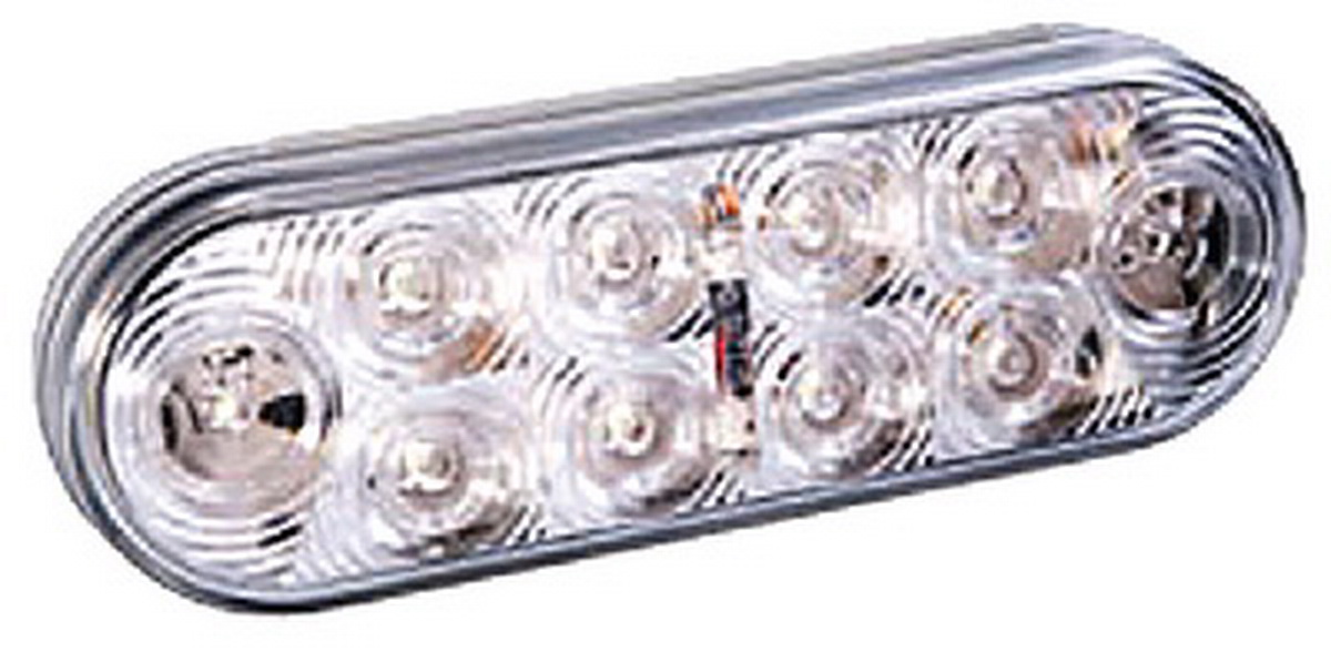 Wesbar进口代理批发 Wesbar 283565 LED 6 椭圆形白色 Bkup Lt Grm 安装