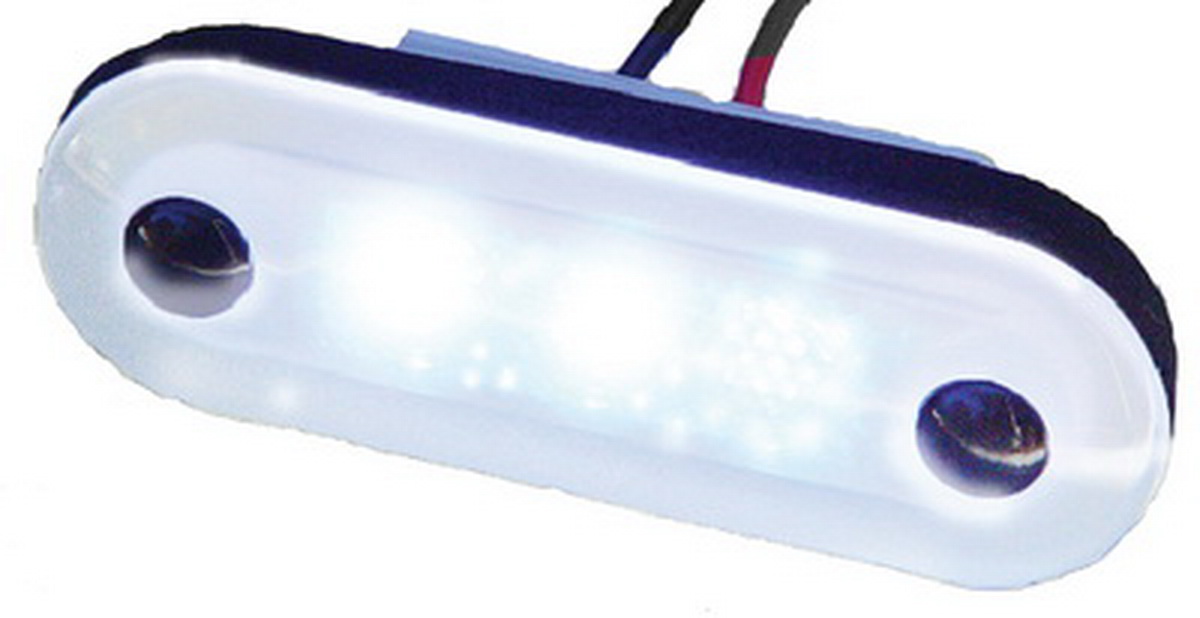 Aqua Signal进口代理批发 Aqua Signal Santiago 12V 3-LED 口音灯，适合室内或室外使用