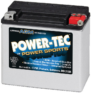 Batteries进口代理批发 电池 ETX-30LA Power-Tec PWC AGM 电池，26 安培 400MCA