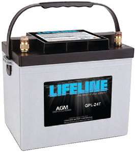 Batteries进口代理批发 电池 Lifeline AGM 电池