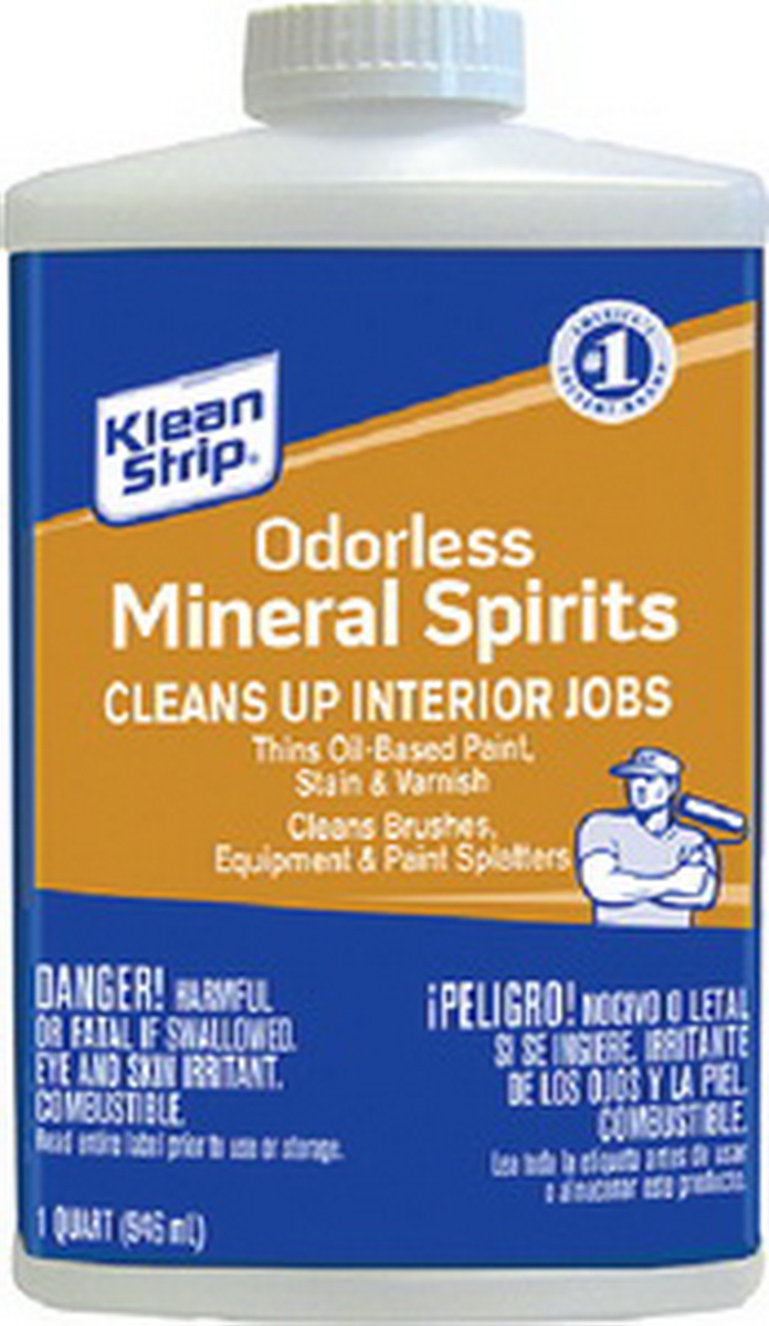 1 gal. Odorless Mineral Spirits Thins Oil-Based Paint, Stain and Varnish