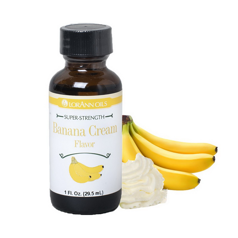 酷牌库|商品详情-Lorann oils进口代理批发香蕉奶油味 1 盎司。