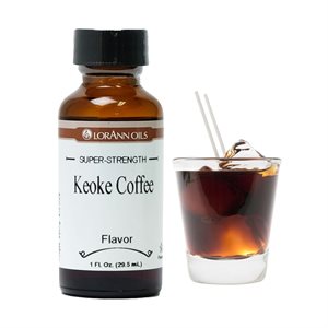 酷牌库|商品详情-Lorann oils进口代理批发咖啡味，Keoke（Kahlua 型）1 盎司。