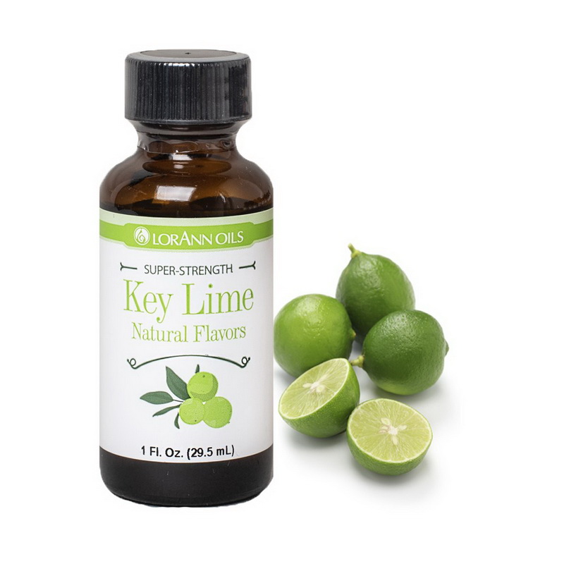 酷牌库|商品详情-Lorann oils进口代理批发Key Lime，天然 1 盎司。