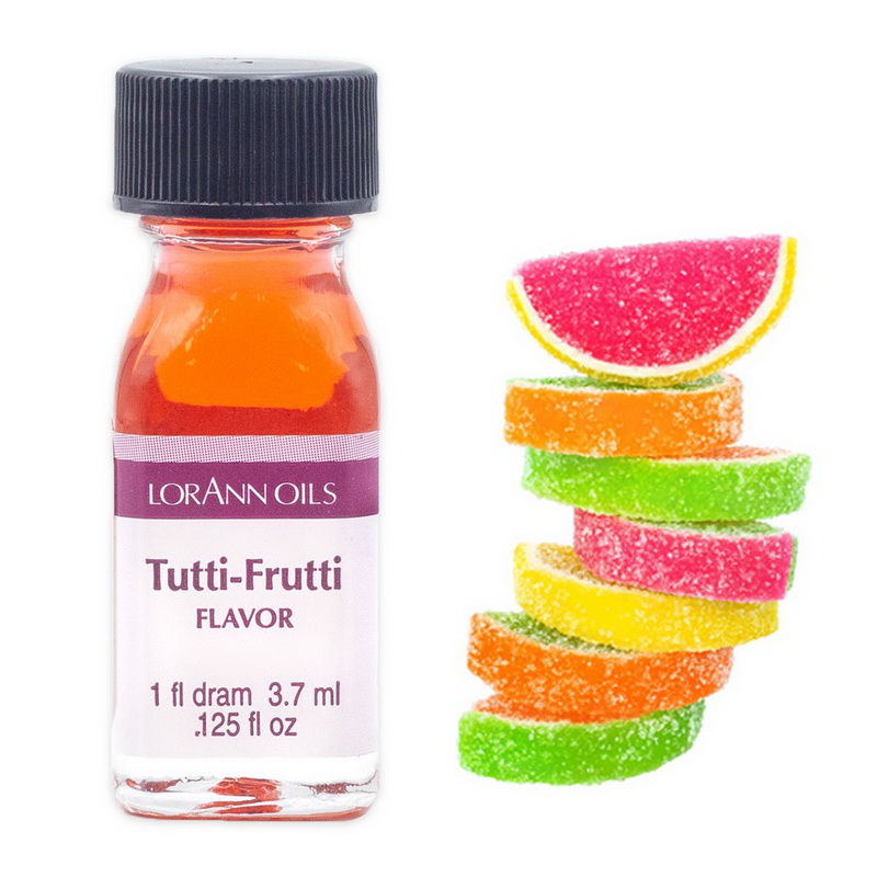 酷牌库|商品详情-Lorann oils进口代理批发Tutti Frutti Flavor 1 德拉姆