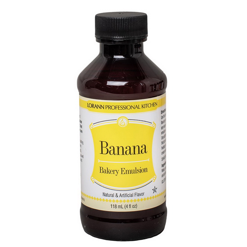 酷牌库|商品详情-Lorann oils进口代理批发Banana, Bakery Emulsion 4 oz.