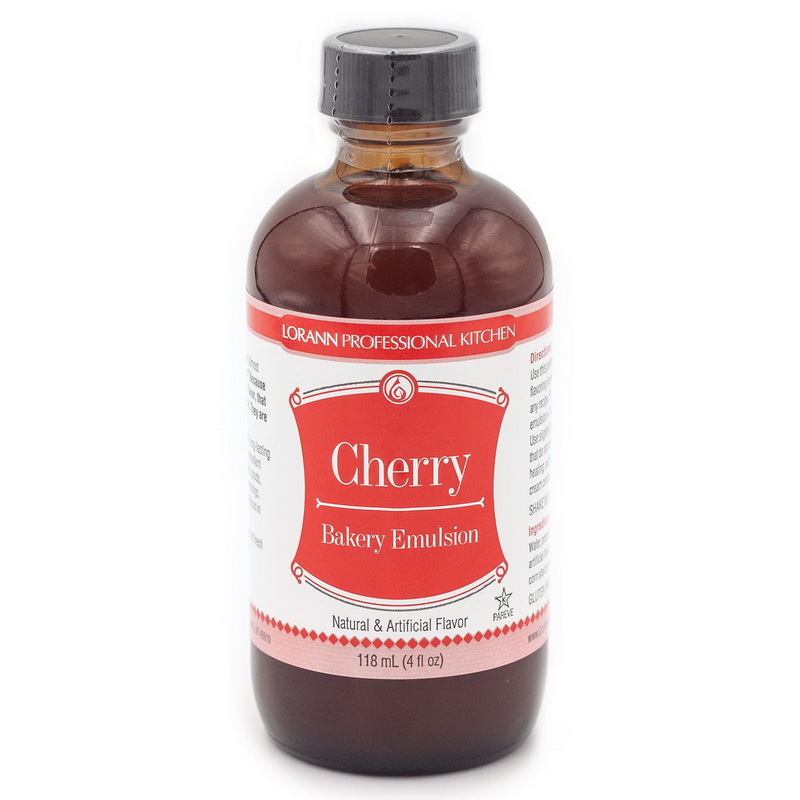 酷牌库|商品详情-Lorann oils进口代理批发Cherry, Bakery Emulsion 4 盎司。