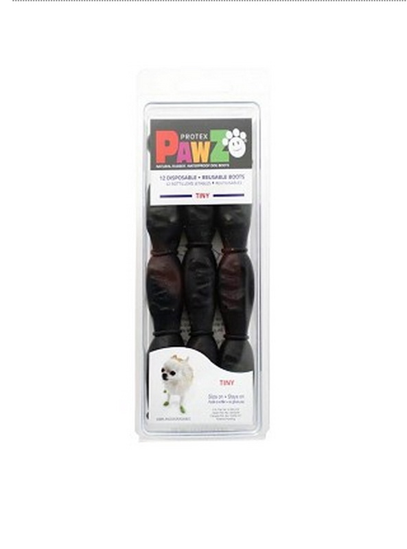 Pawz Dog Boots进口代理批发 Pawz 狗靴 PAWZ 狗靴，小号，黑色，小号/黑色