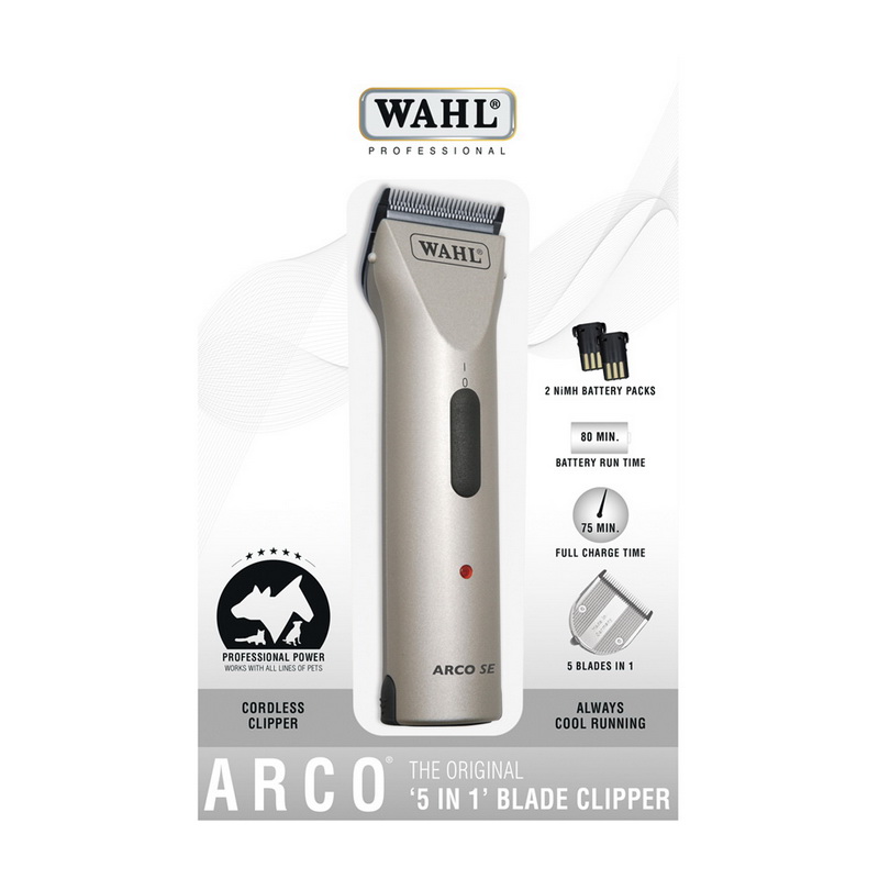 Wahl Clipper进口代理批发 Arco 5 合 1 刀片无绳电剪