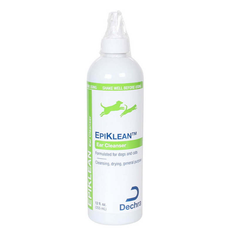 Dechra Veterinary Products进口代理批发 EpiKlean 耳朵清洁剂，专为狗和猫配制，12 盎司