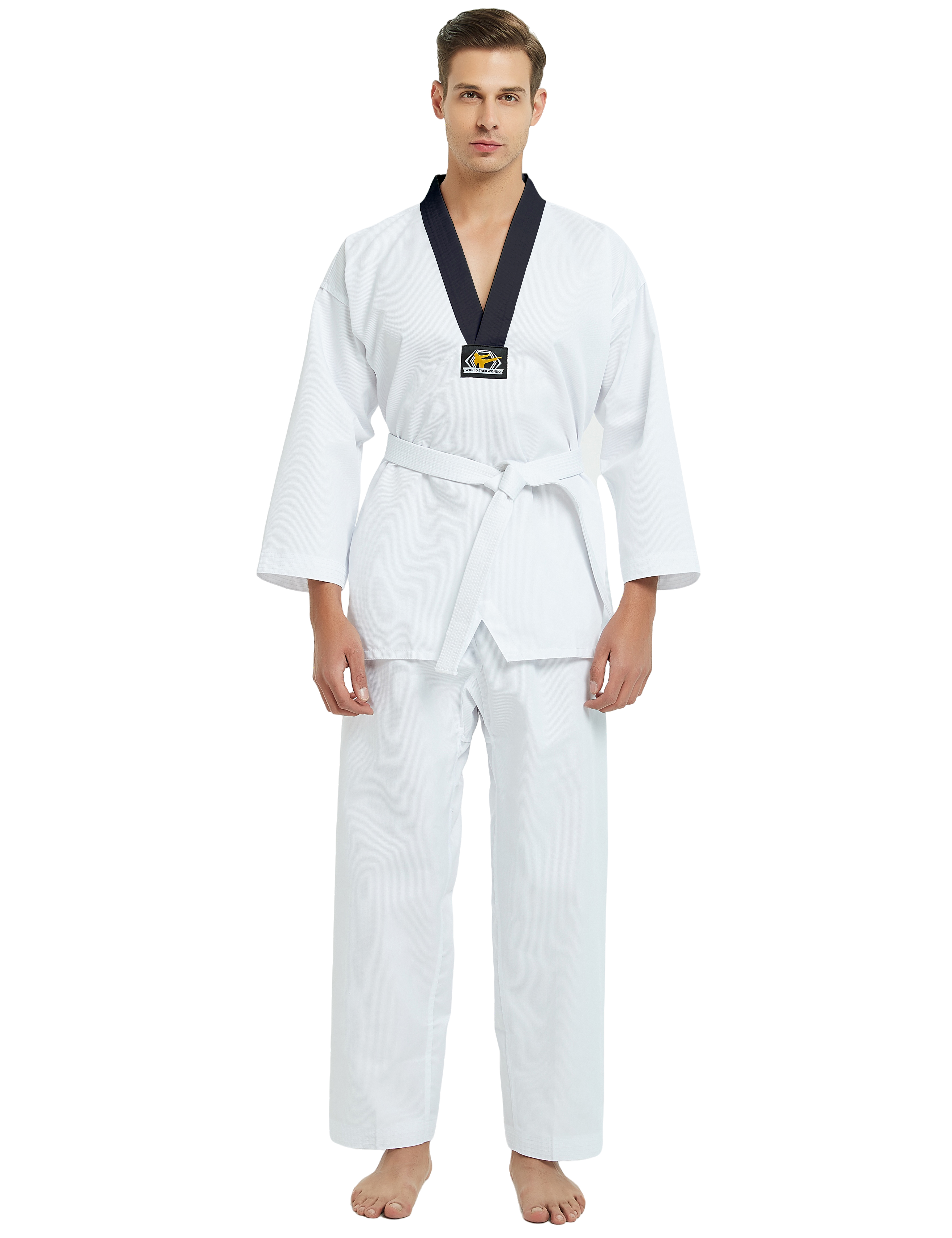 Toptie Karate TaeKwonDo Belt, Martial Arts Double Wrap Solid Rank