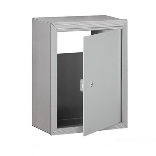 Salsbury Industries 3706S-1PARU Recessed Mounted 4C Parcel Locker Aluminum