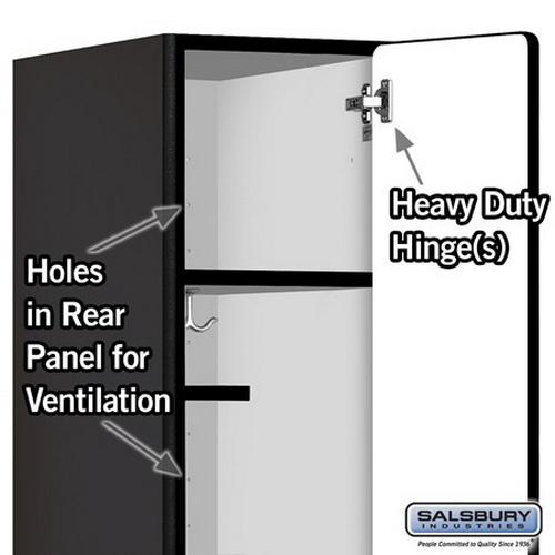 Salsbury Industries 71168gy U Single Tier 12 Inch Wide 6