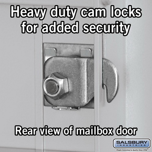 Salsbury Industries 3705D-01ZRU 4C Horizontal Mailbox Bronze